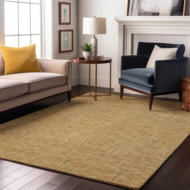 Addison Mayfield AMF987 Gold Rug