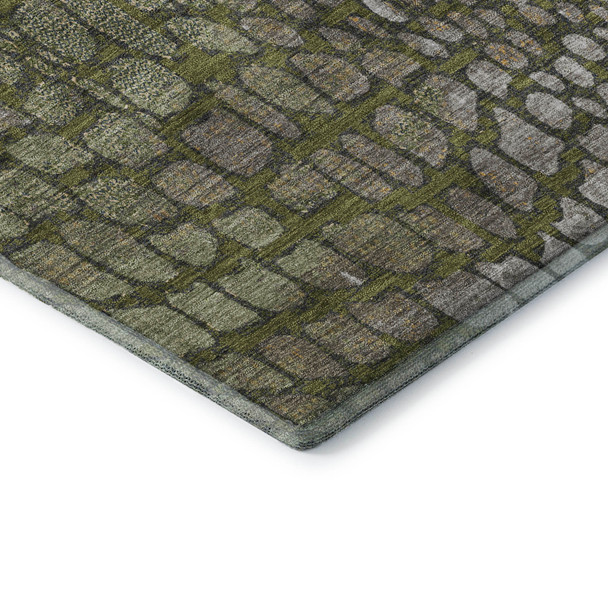 Addison Mayfield AMF988 Olive Rug