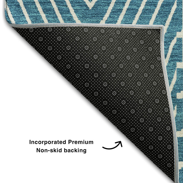 Addison Mayfield AMF990 Teal Rug