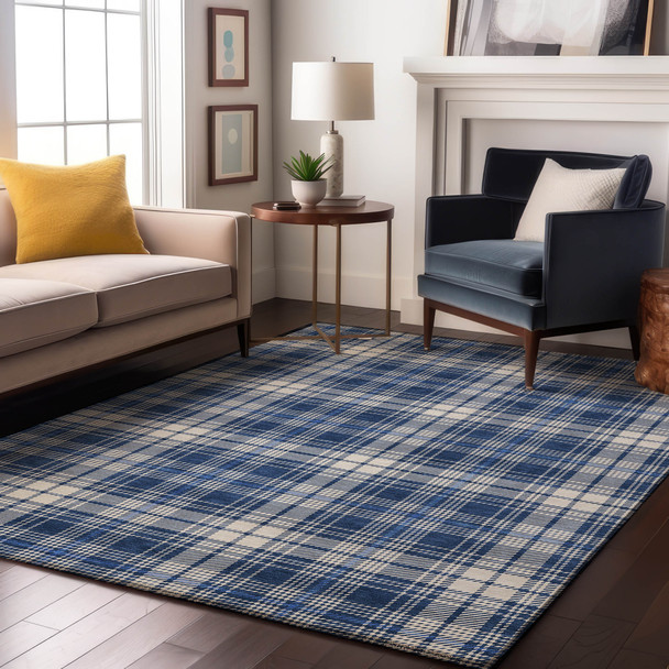 Addison Mayfield AMF993 Navy Rug
