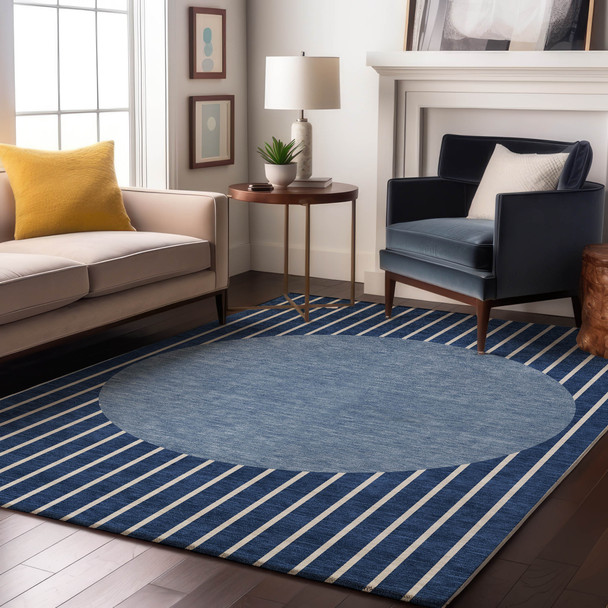 Addison Mayfield AMF994 Navy Rug