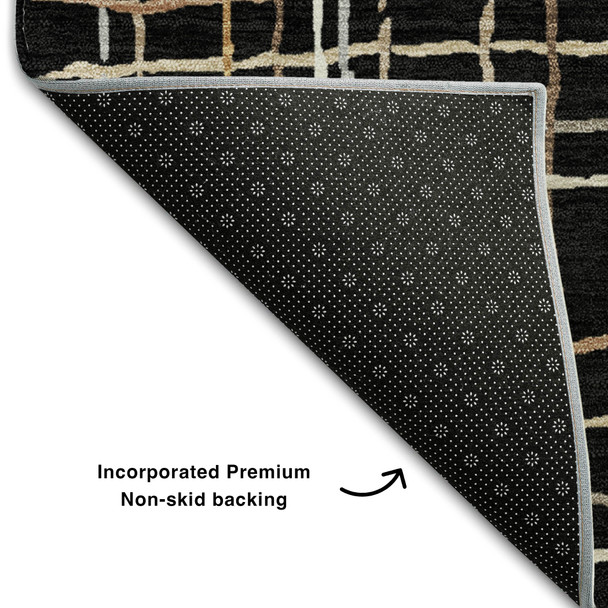 Addison Mayfield AMF998 Black Rug
