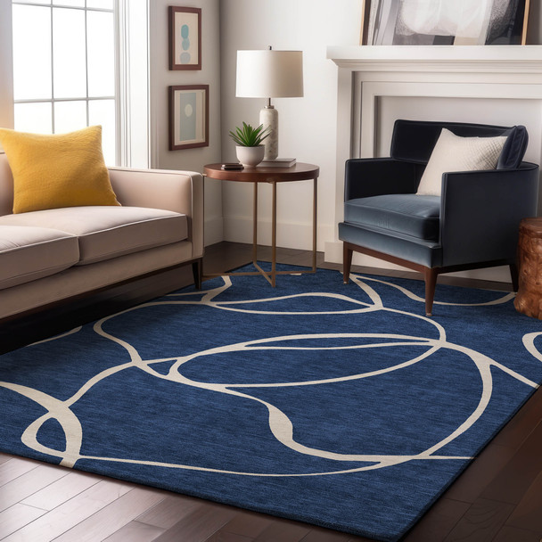 Addison Mayfield AMF999 Navy Rug