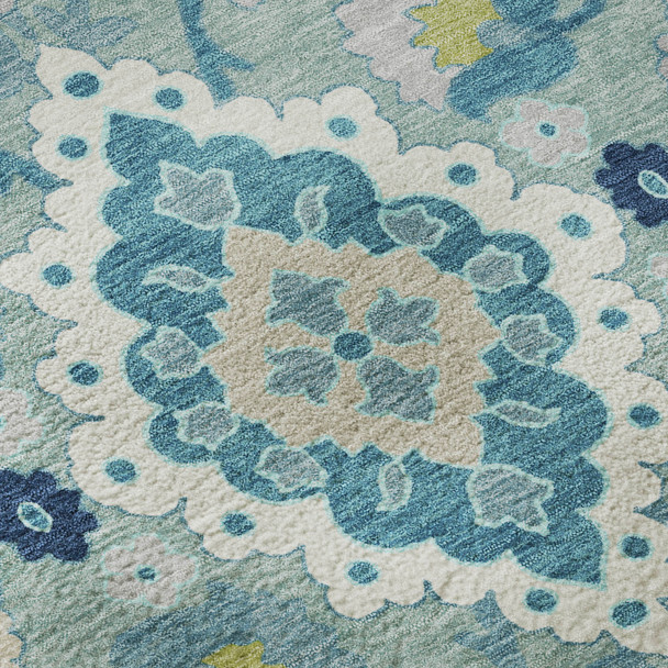Addison Mayfield AMF1002 Teal Rug