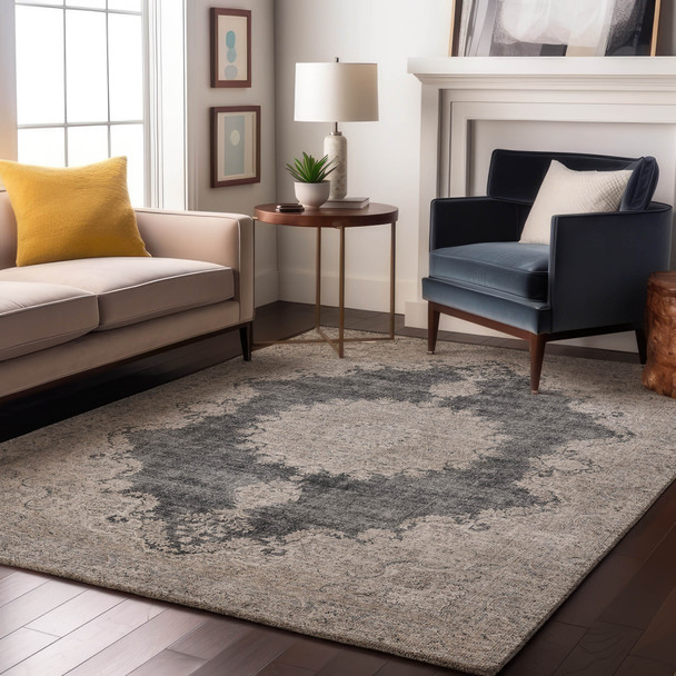 Addison Mayfield AMF1003 Black Rug