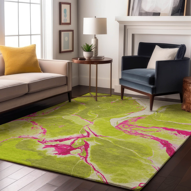 Addison Mayfield AMF1005 Lime Rug