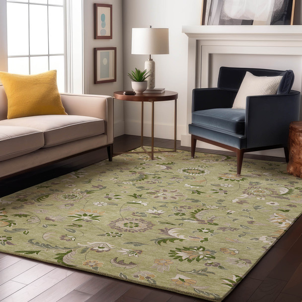 Addison Mayfield AMF1006 Aloe Rug