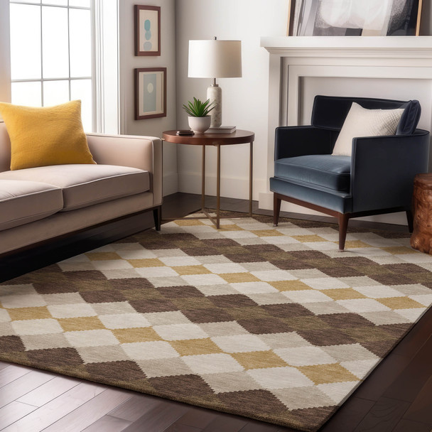 Addison Mayfield AMF1007 Brown Rug