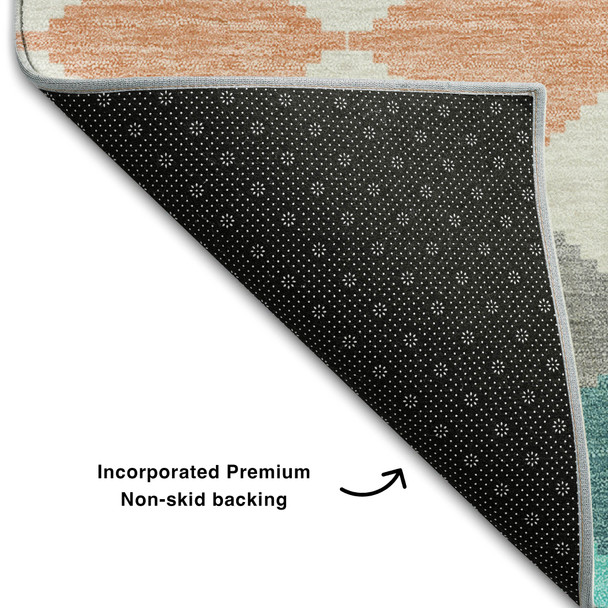 Addison Mayfield AMF1007 Teal Rug