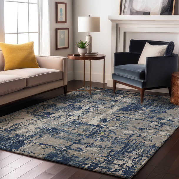 Addison Mayfield AMF1008 Navy Rug