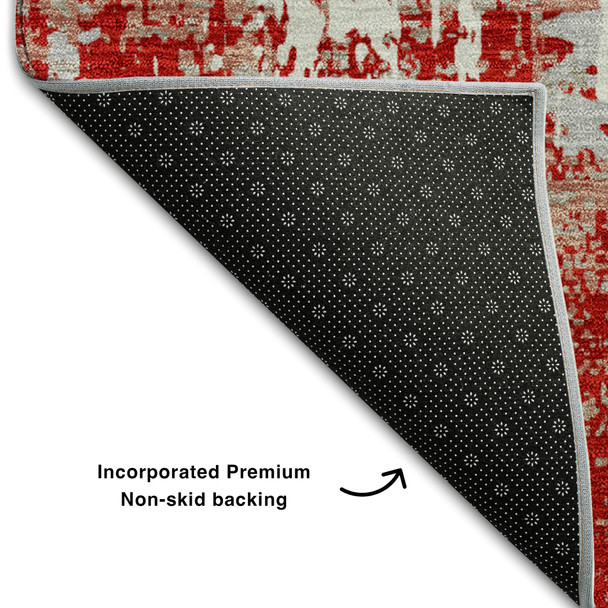 Addison Mayfield AMF1008 Red Rug