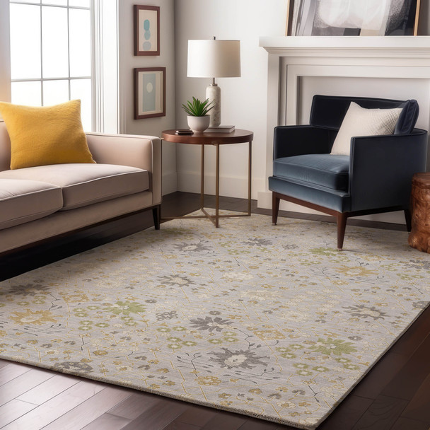 Addison Mayfield AMF1009 Silver Rug