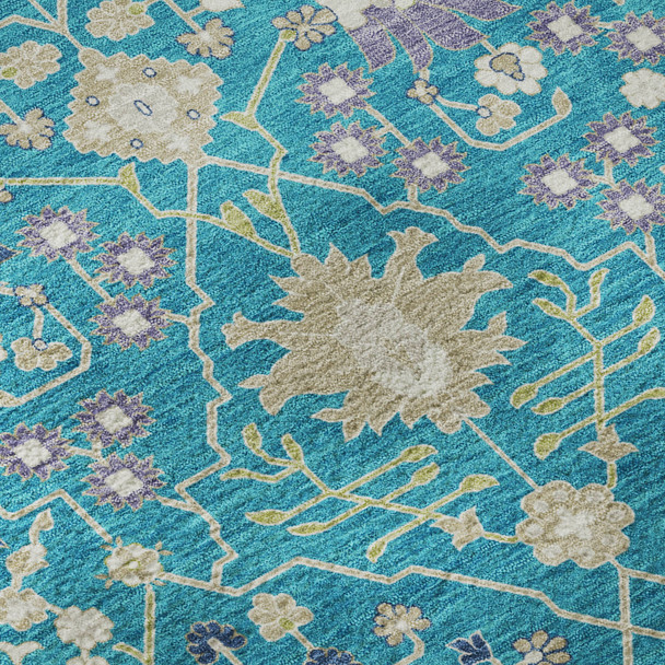 Addison Mayfield AMF1009 Teal Rug