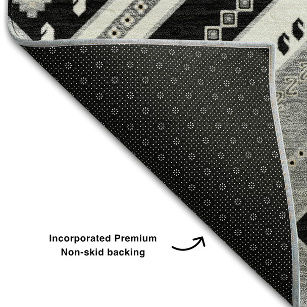 Addison Mayfield AMF1010 Black Rug