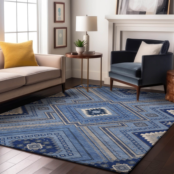 Addison Mayfield AMF1010 Blue Rug