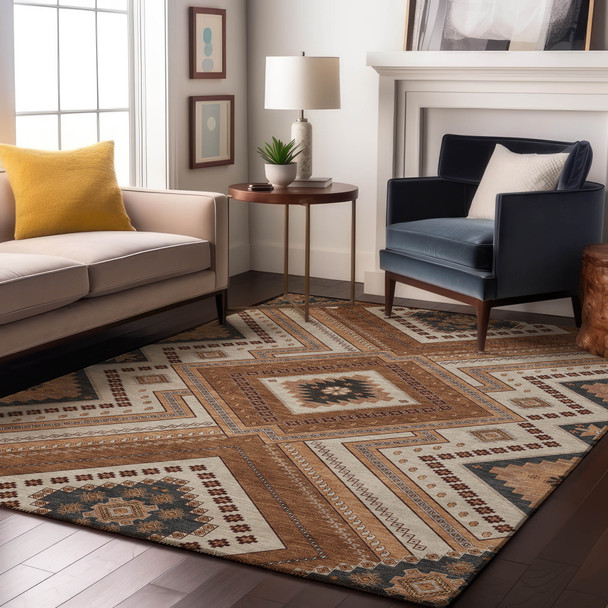 Addison Mayfield AMF1010 Copper Rug
