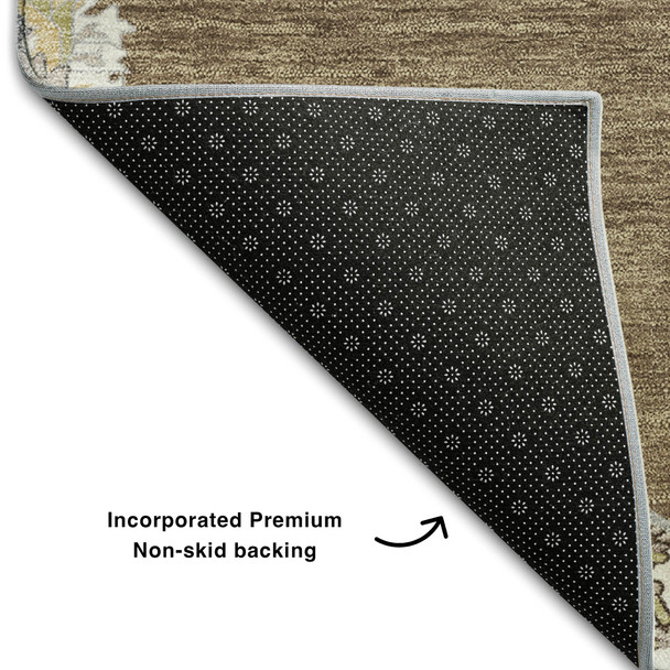 Addison Mayfield AMF1011 Brown Rug