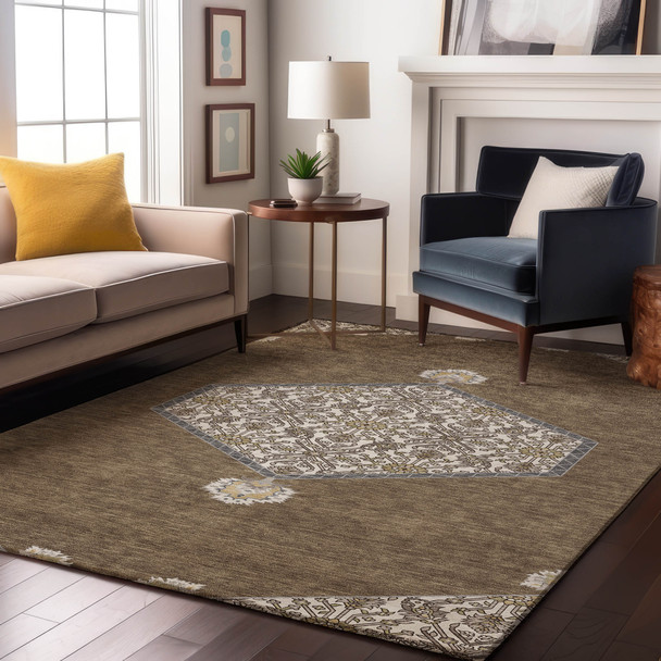 Addison Mayfield AMF1011 Brown Rug