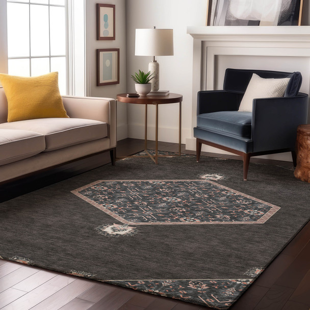 Addison Mayfield AMF1011 Charcoal Rug