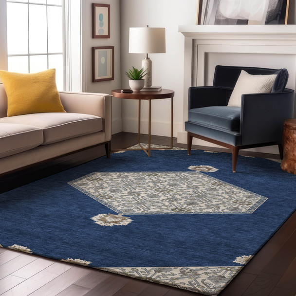 Addison Mayfield AMF1011 Navy Rug