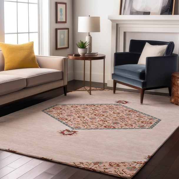Addison Mayfield AMF1011 Pink Rug