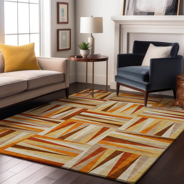 Addison Mayfield AMF1012 Orange Rug