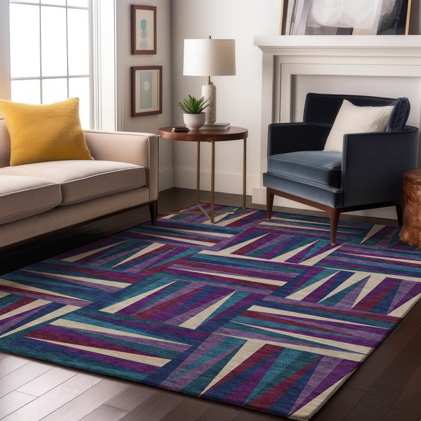 Addison Mayfield AMF1012 Purple Rug