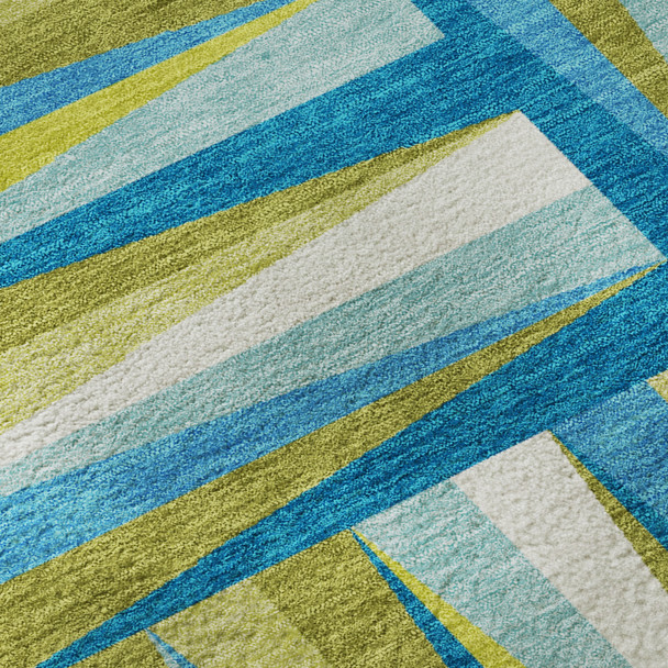 Addison Mayfield AMF1012 Teal Rug