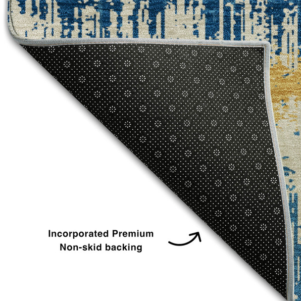 Addison Mayfield AMF1013 Navy Rug