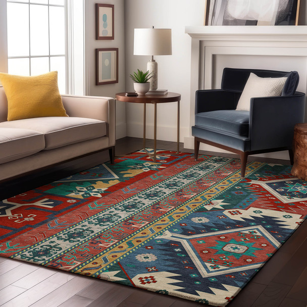 Addison Mayfield AMF1015 Red Rug