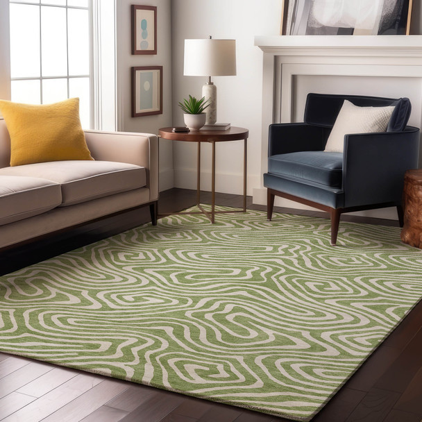 Addison Mayfield AMF1020 Aloe Rug