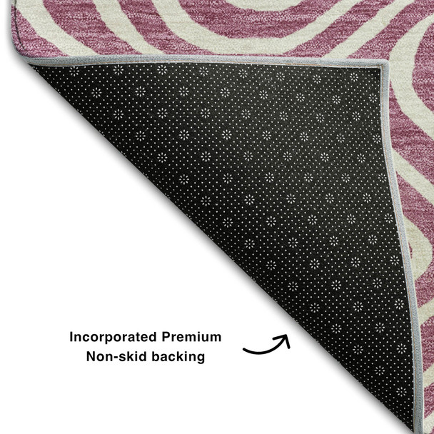 Addison Mayfield AMF1020 Plum Rug