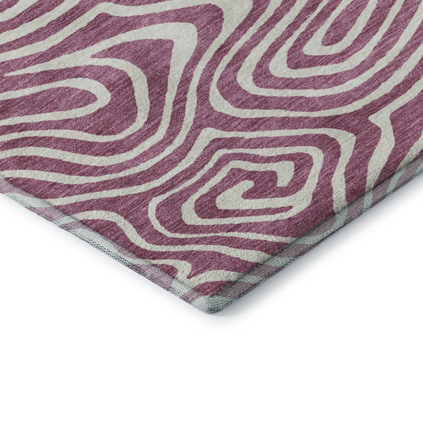 Addison Mayfield AMF1020 Plum Rug