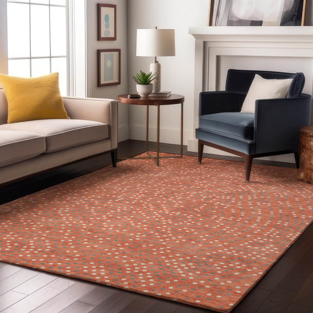 Addison Mayfield AMF1021 Salmon Rug