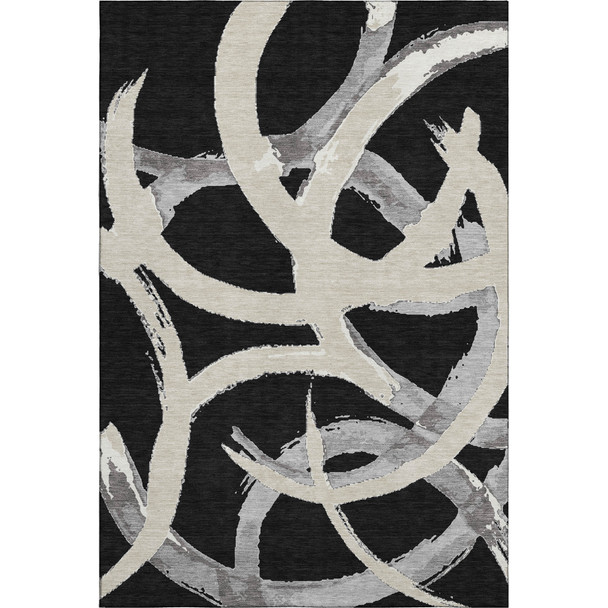 Addison Mayfield AMF1022 Black Rug