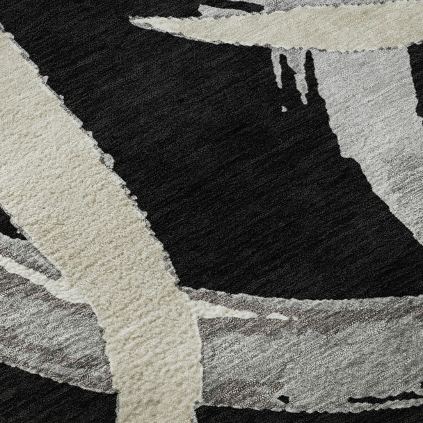 Addison Mayfield AMF1022 Black Rug
