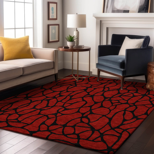 Addison Mayfield AMF1023 Red Rug