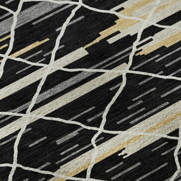 Addison Mayfield AMF1025 Black Rug