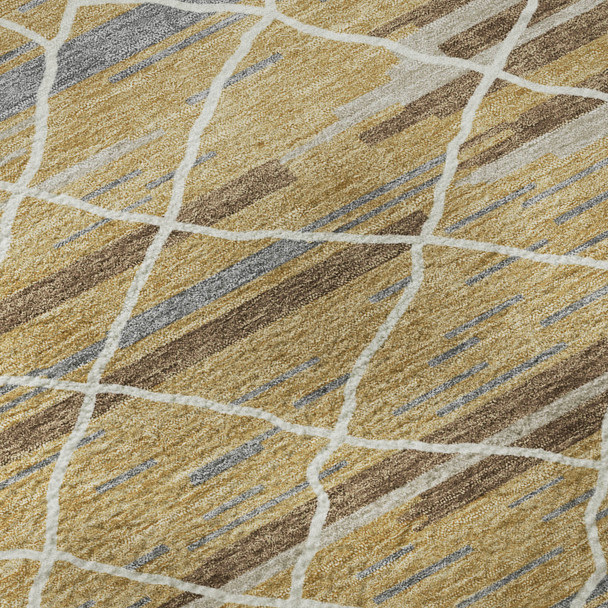 Addison Mayfield AMF1025 Gold Rug