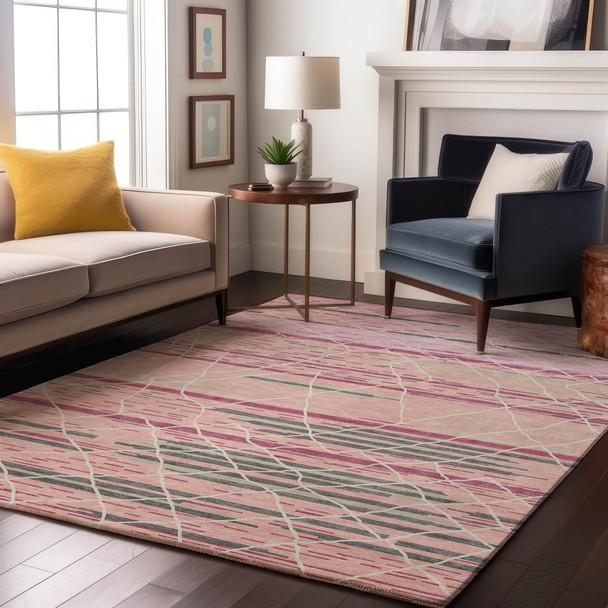 Addison Mayfield AMF1025 Pink Rug