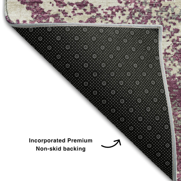 Addison Mayfield AMF1027 Eggplant Rug