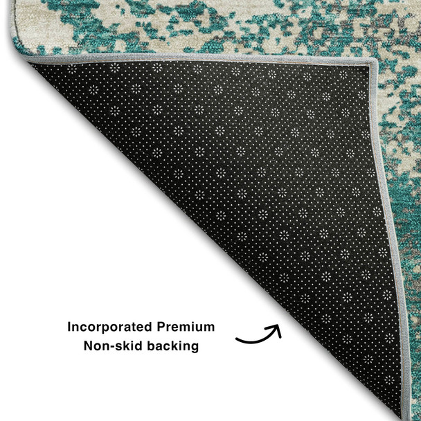 Addison Mayfield AMF1027 Teal Rug