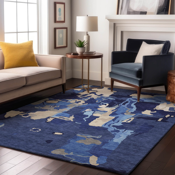Addison Mayfield AMF1028 Navy Rug