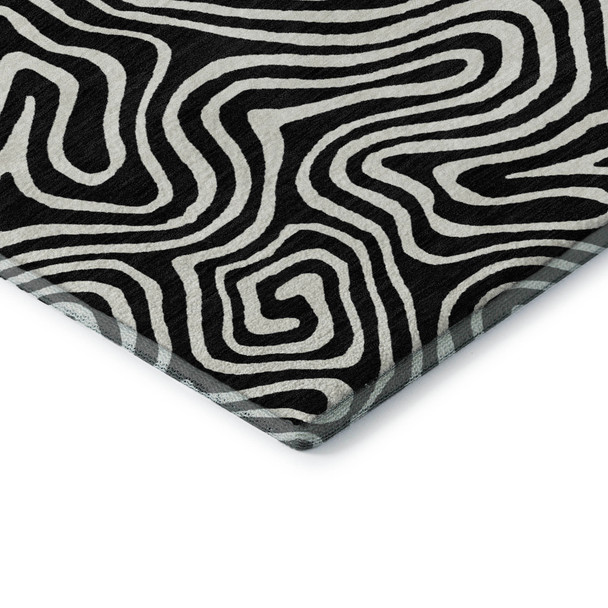 Addison Mayfield AMF1030 Black Rug