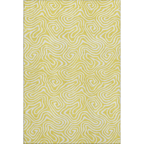 Addison Mayfield AMF1030 Yellow Rug