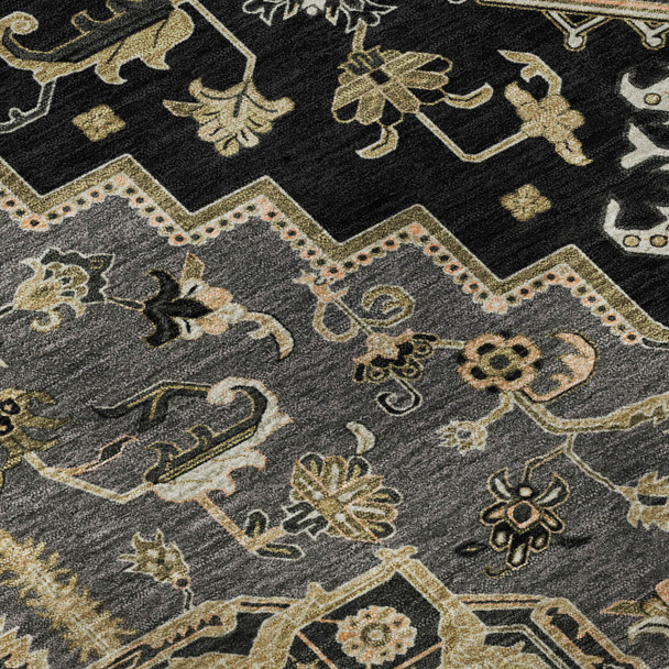 Addison Mayfield AMF1036 Black Rug