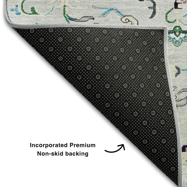 Addison Mayfield AMF1036 Silver Rug