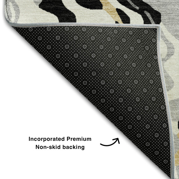 Addison Mayfield AMF1038 Black Rug