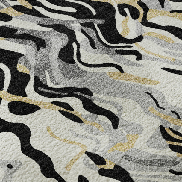 Addison Mayfield AMF1038 Black Rug