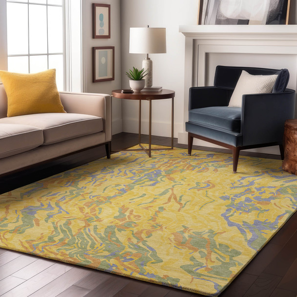 Addison Mayfield AMF1038 Yellow Rug